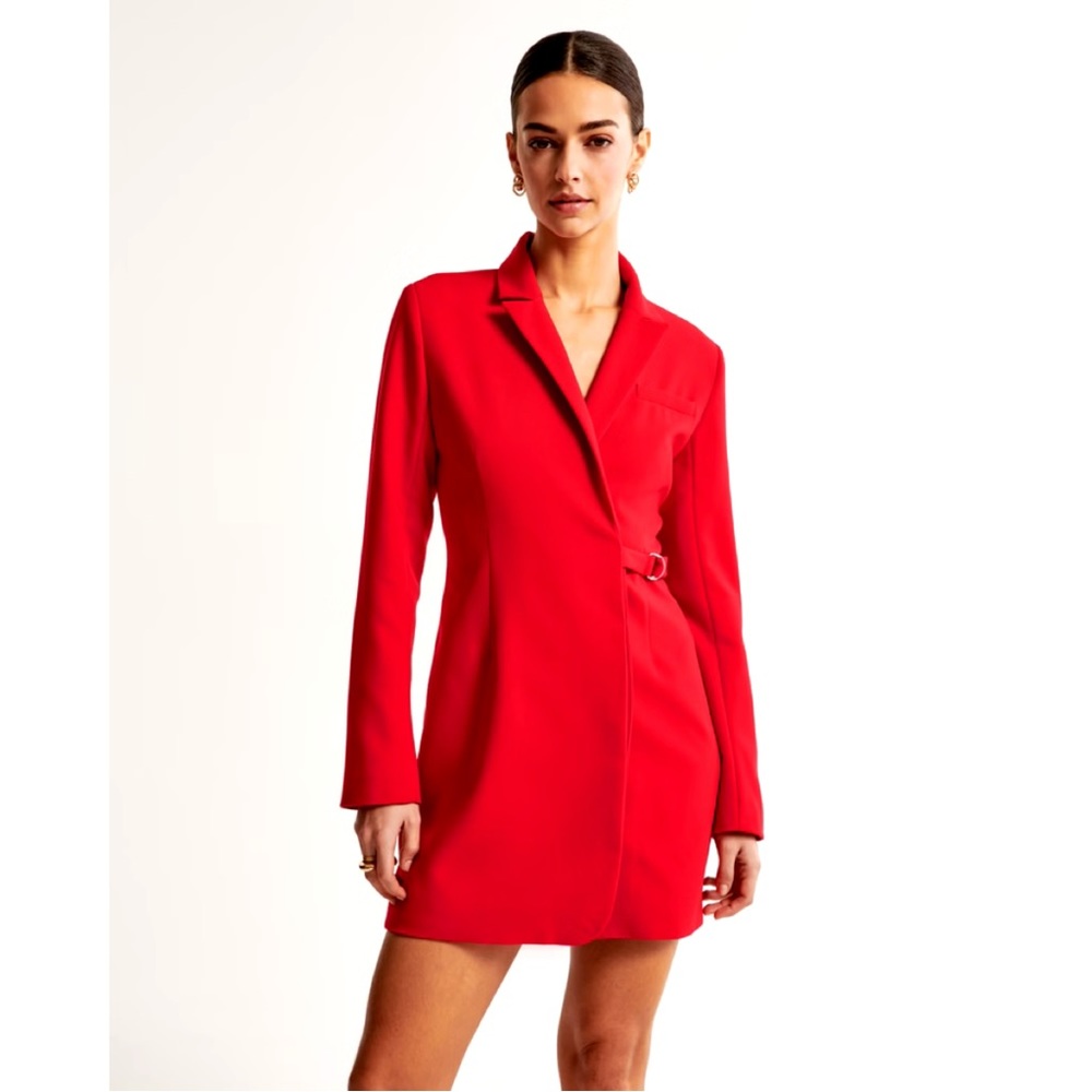 Abercrombie Side Belt Blazer Mini Dress